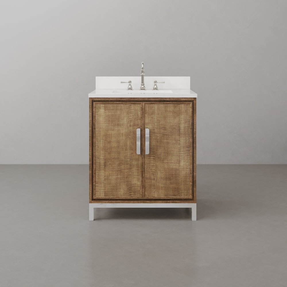 Westin 30 In. Single sink Whitebrook Quartz Countertop Bath Vanity. Picture 1