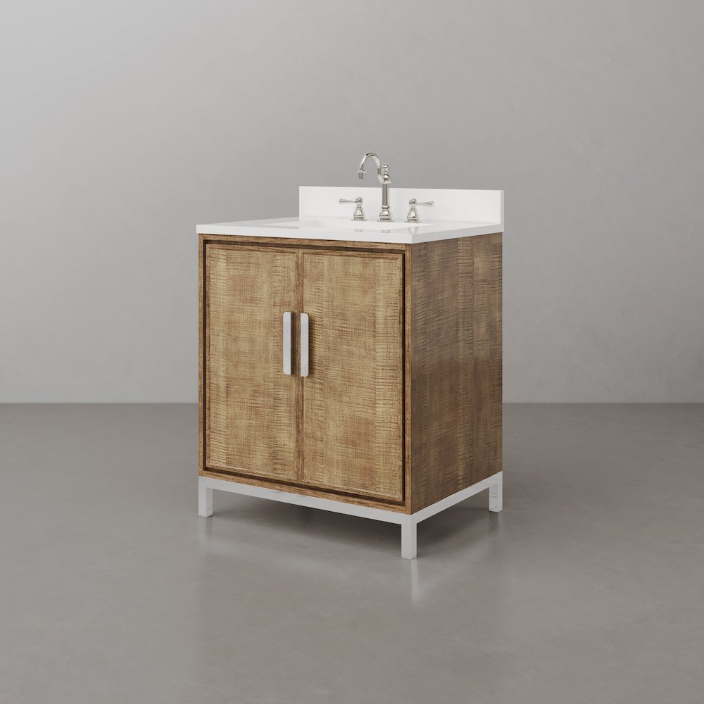 Westin 30 In. Single sink Whitebrook Quartz Countertop Bath Vanity. Picture 4