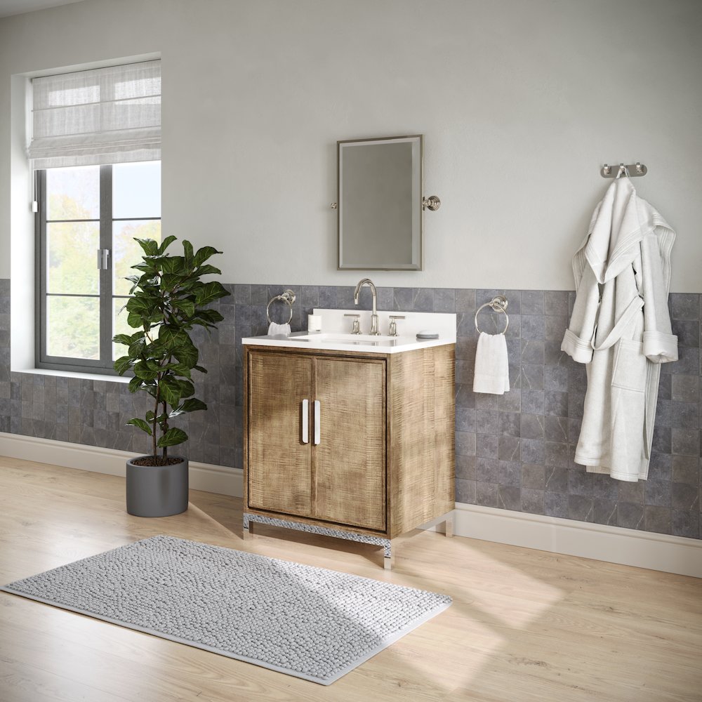 Westin 30 In. Single Sink Whitebrook Quartz Countertop Bath Vanity. Picture 7