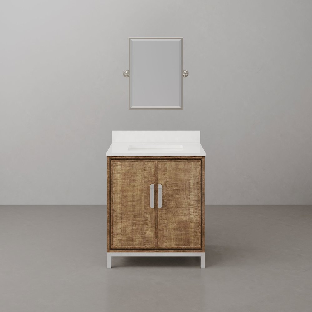 Westin 30 In. Single sink Whitebrook Quartz Countertop Bath Vanity. Picture 1