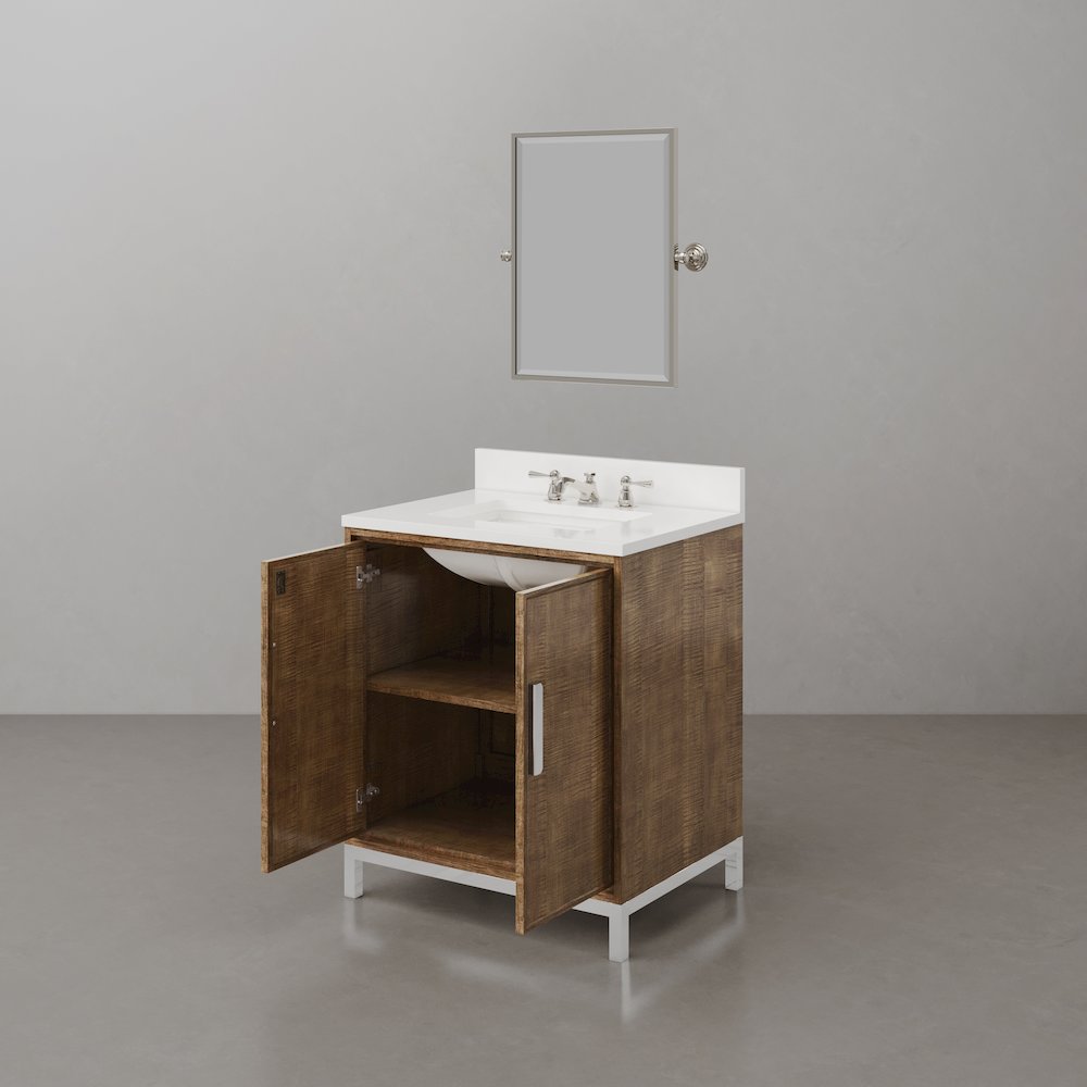 Westin 30 In. Single sink Whitebrook Quartz Countertop Bath Vanity. Picture 5