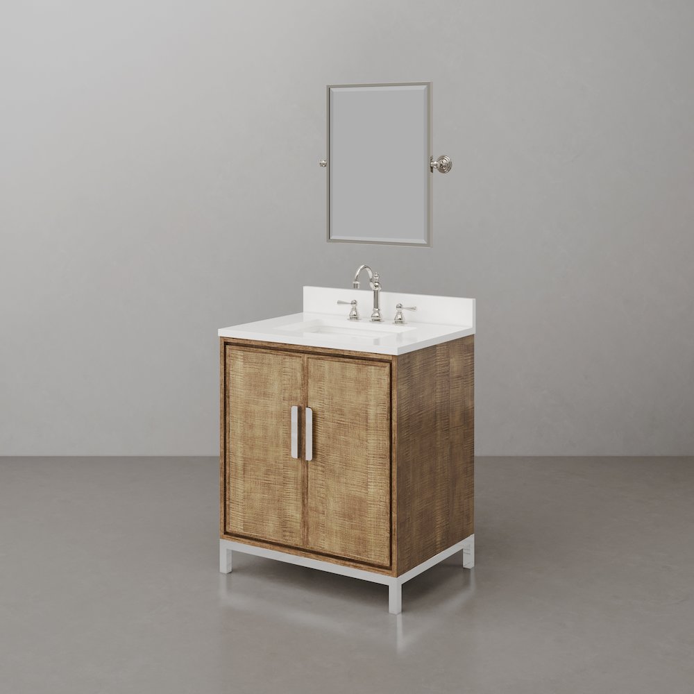 Westin 30 In. Single sink Whitebrook Quartz Countertop Bath Vanity. Picture 4