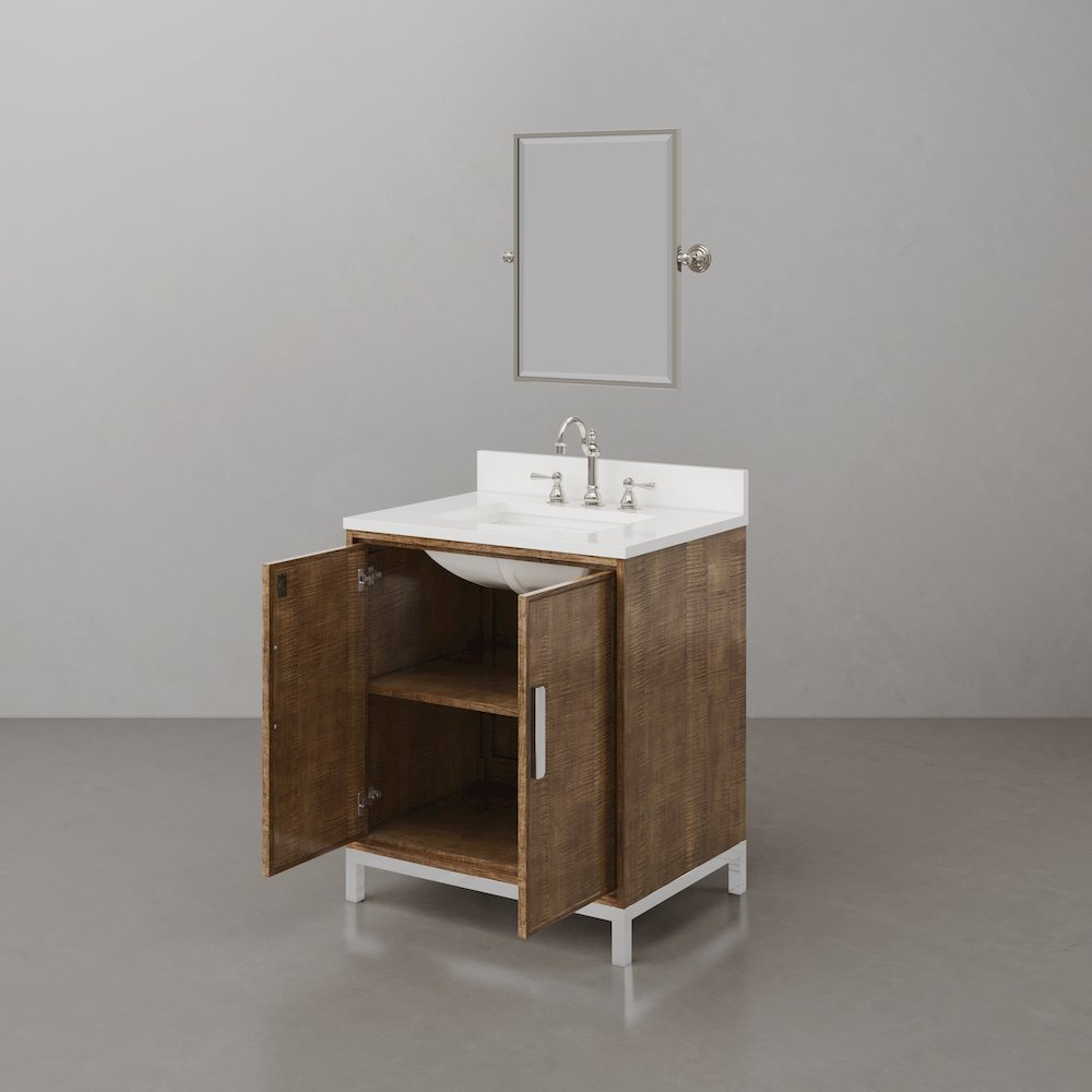 Westin 30 In. Single sink Whitebrook Quartz Countertop Bath Vanity. Picture 5