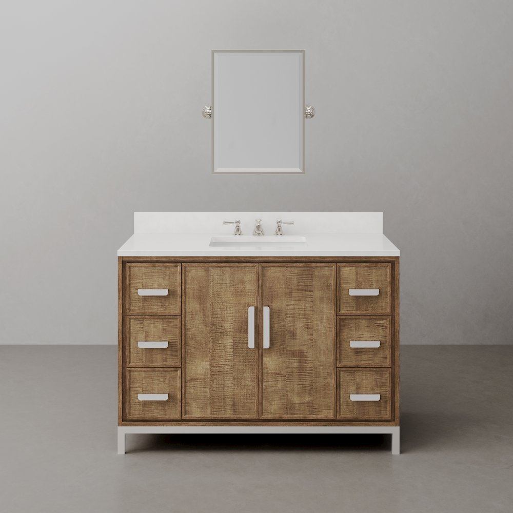 Westin 48 In. Single sink Whitebrook Quartz Countertop Bath Vanity. Picture 1