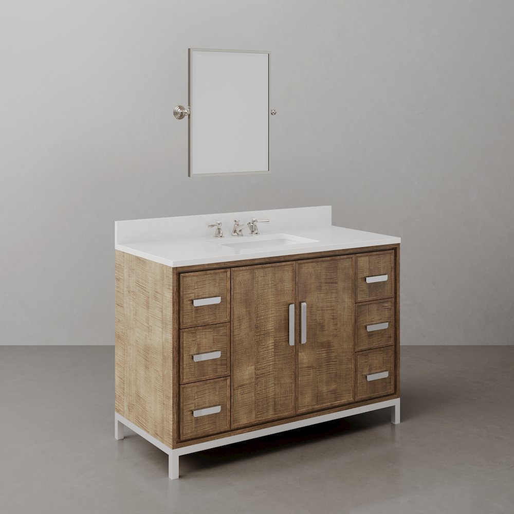 Westin 48 In. Single sink Whitebrook Quartz Countertop Bath Vanity. Picture 3