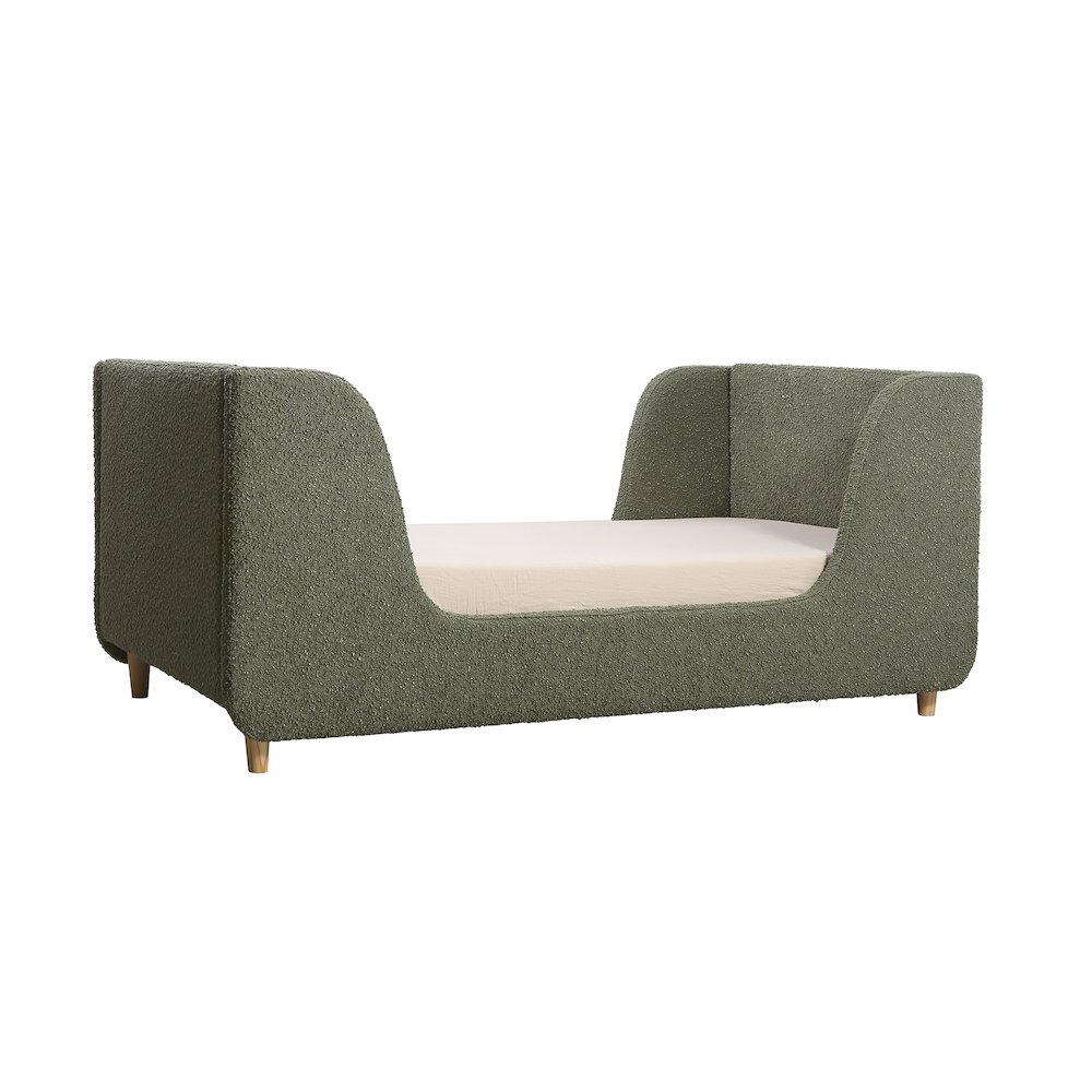 Bodhi Toddler Bed in Sage Boucle. Picture 1