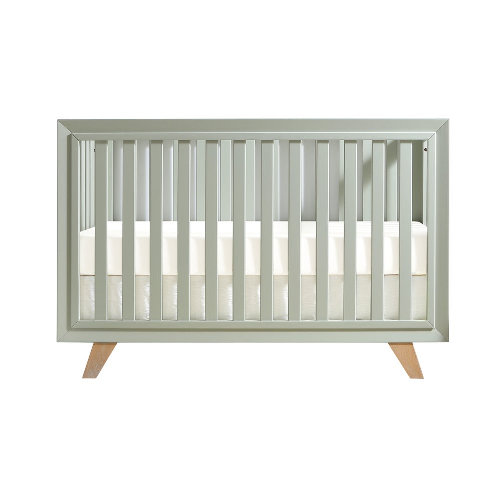 Wooster Convertible Crib in Sage. Picture 1