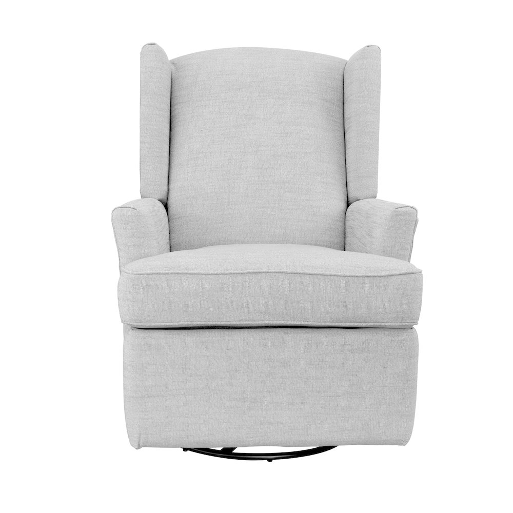 Hemingway Wingback Recliner in Grey. Picture 2
