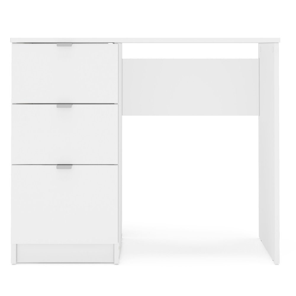 Polifurniture Cambridge Writing Desk with 3 Drawers. Picture 1