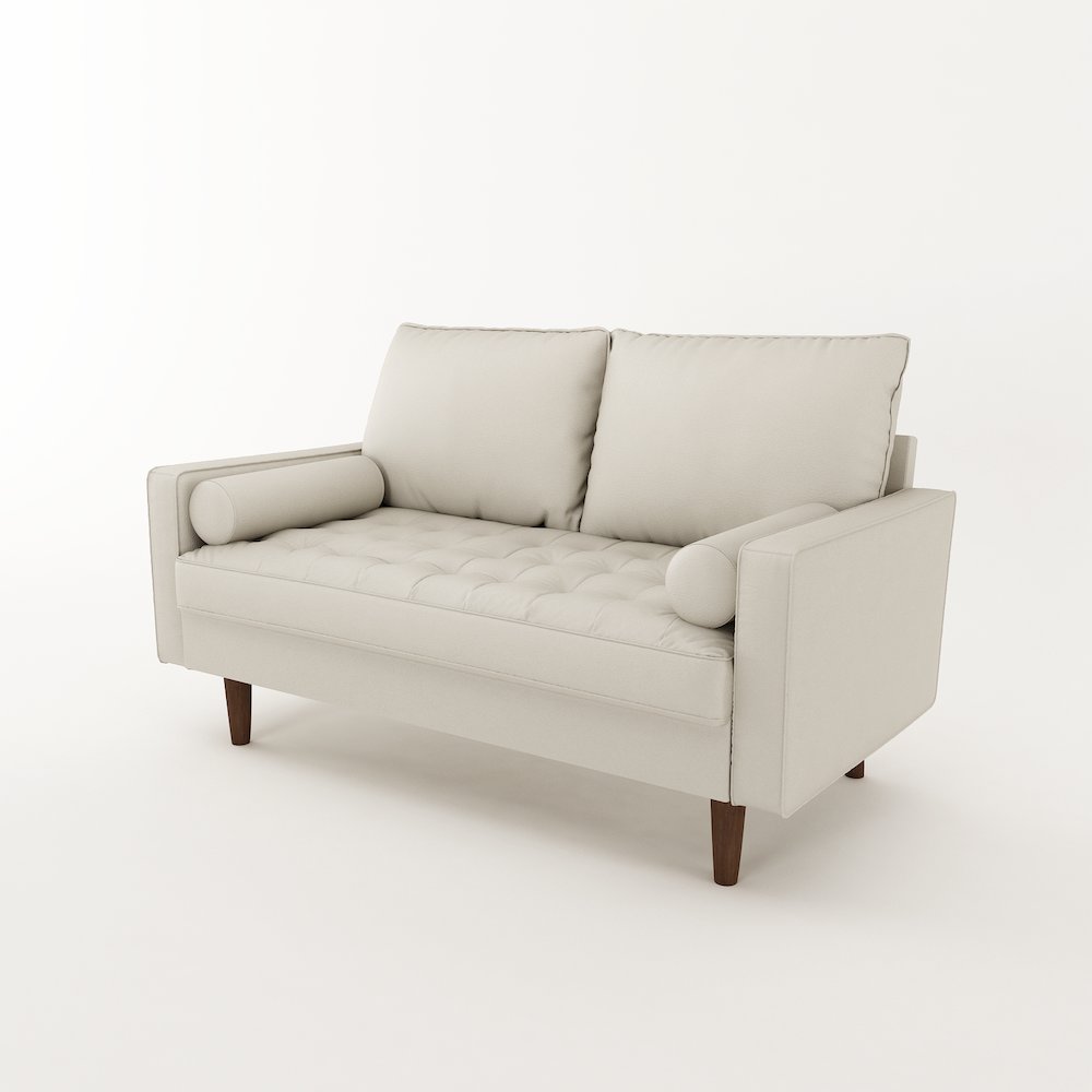Mierei Square Arm Living Room Loveseat. Picture 1