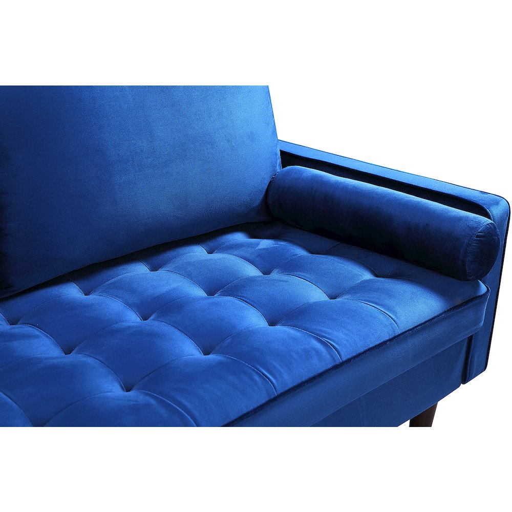 Mierei Square Arm Living Room Loveseat. Picture 4