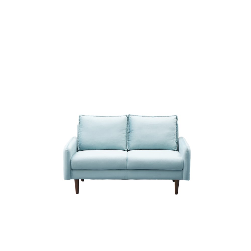 Jadier Velvet Living Room Loveseat. Picture 8