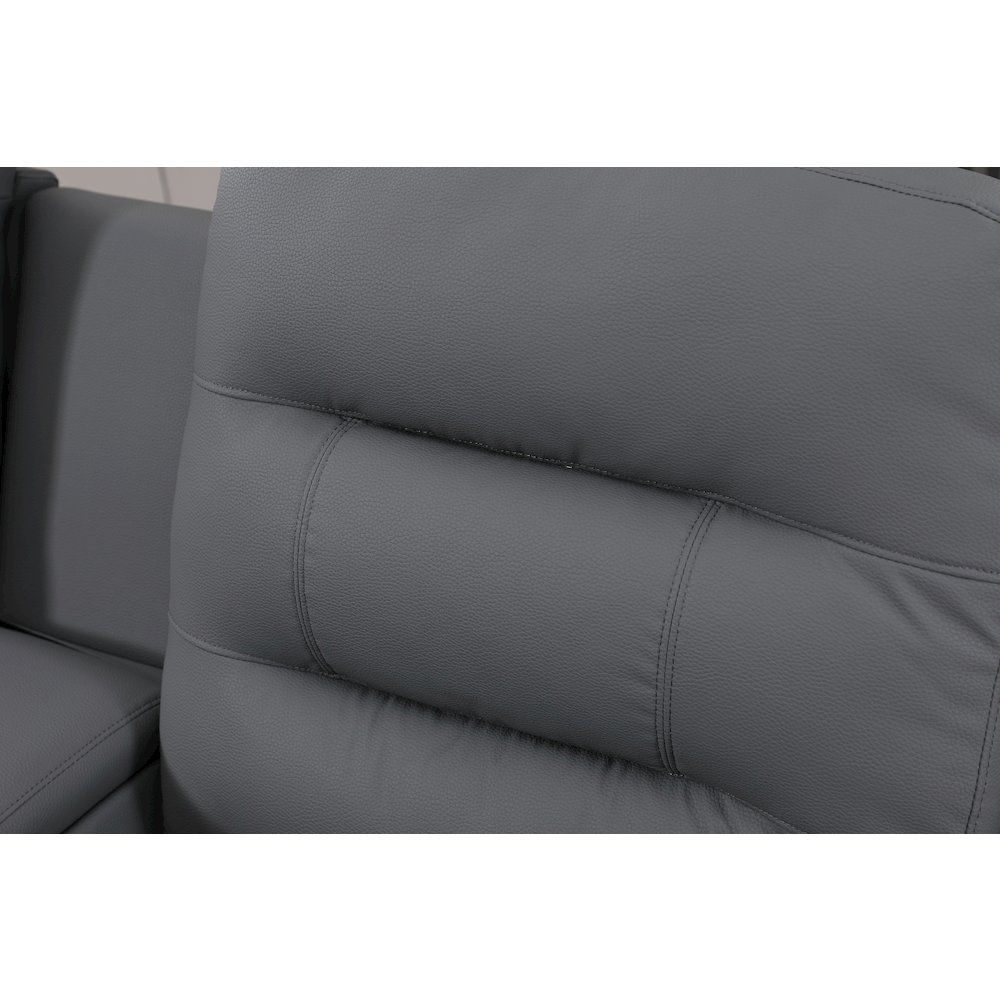 Modern Reclining Sectional Sofa with Cup Holders & Storage. Picture 11