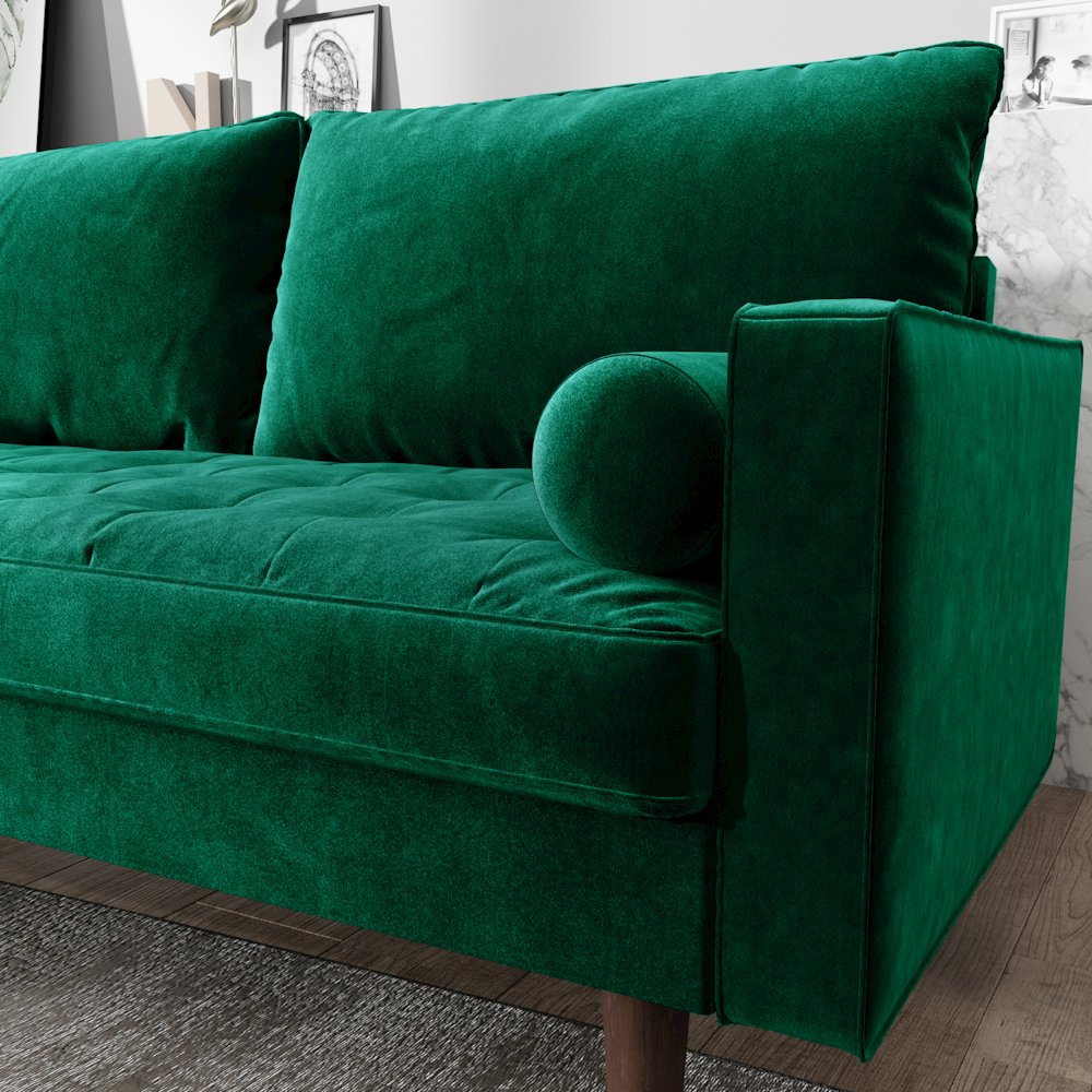 Mierei Square Arm Living Room Loveseat. Picture 5