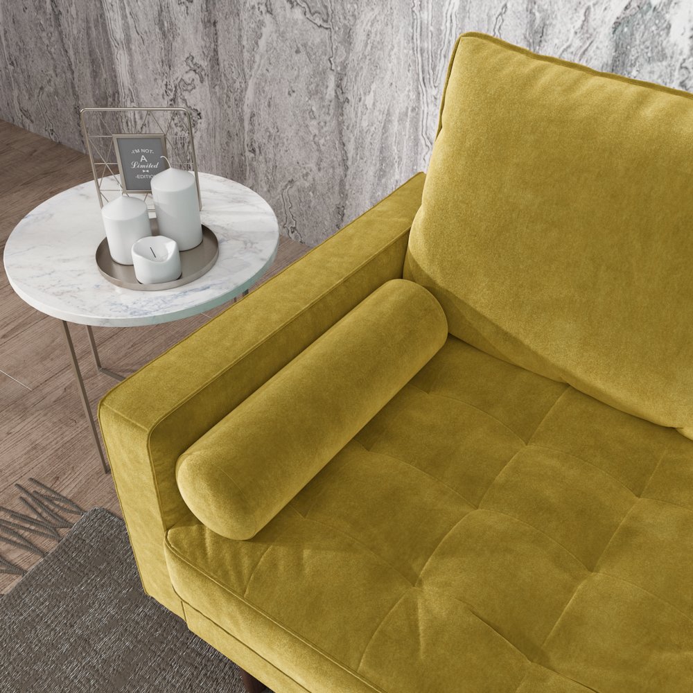 Mierei Square Arm Living Room Loveseat. Picture 6