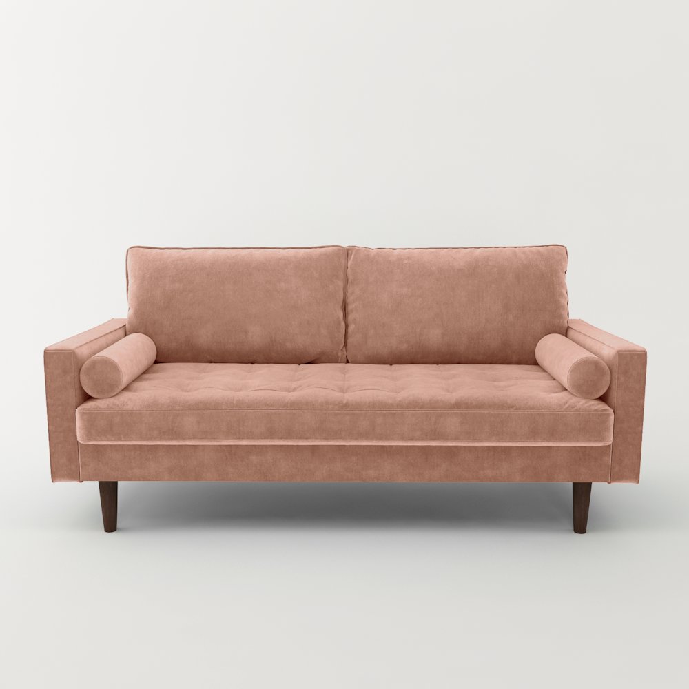 Mierei Square Arm Living Room Sofa. Picture 5