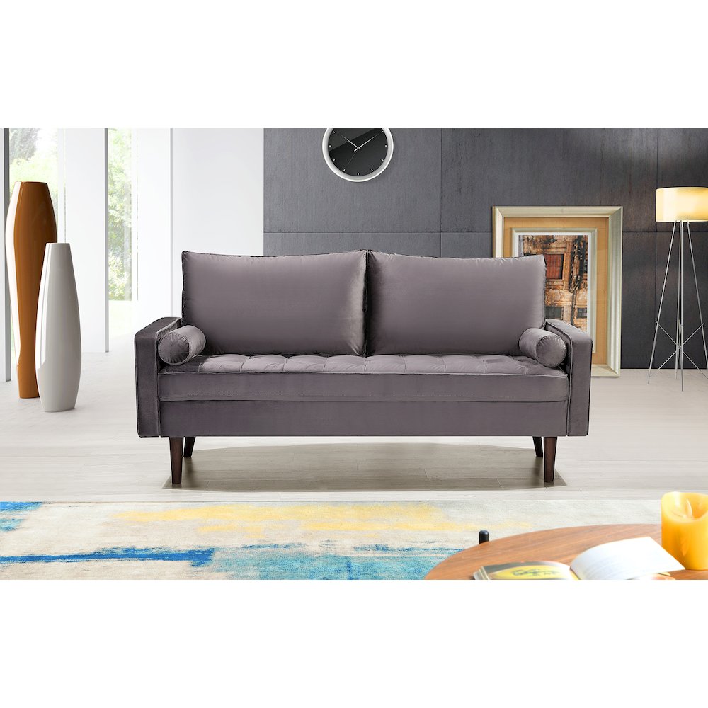 Mierei Square Arm Living Room Sofa. Picture 3