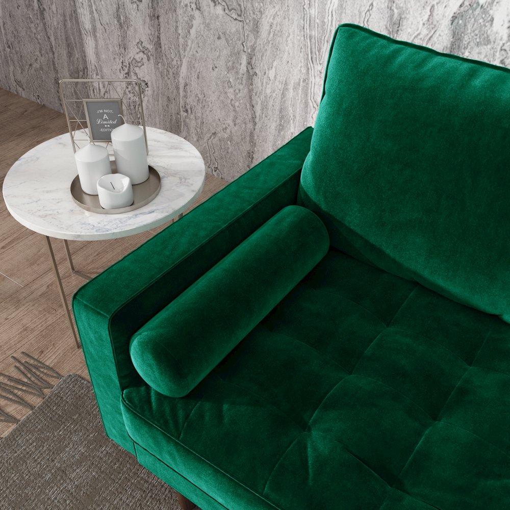 Mierei Square Arm Living Room Loveseat. Picture 6