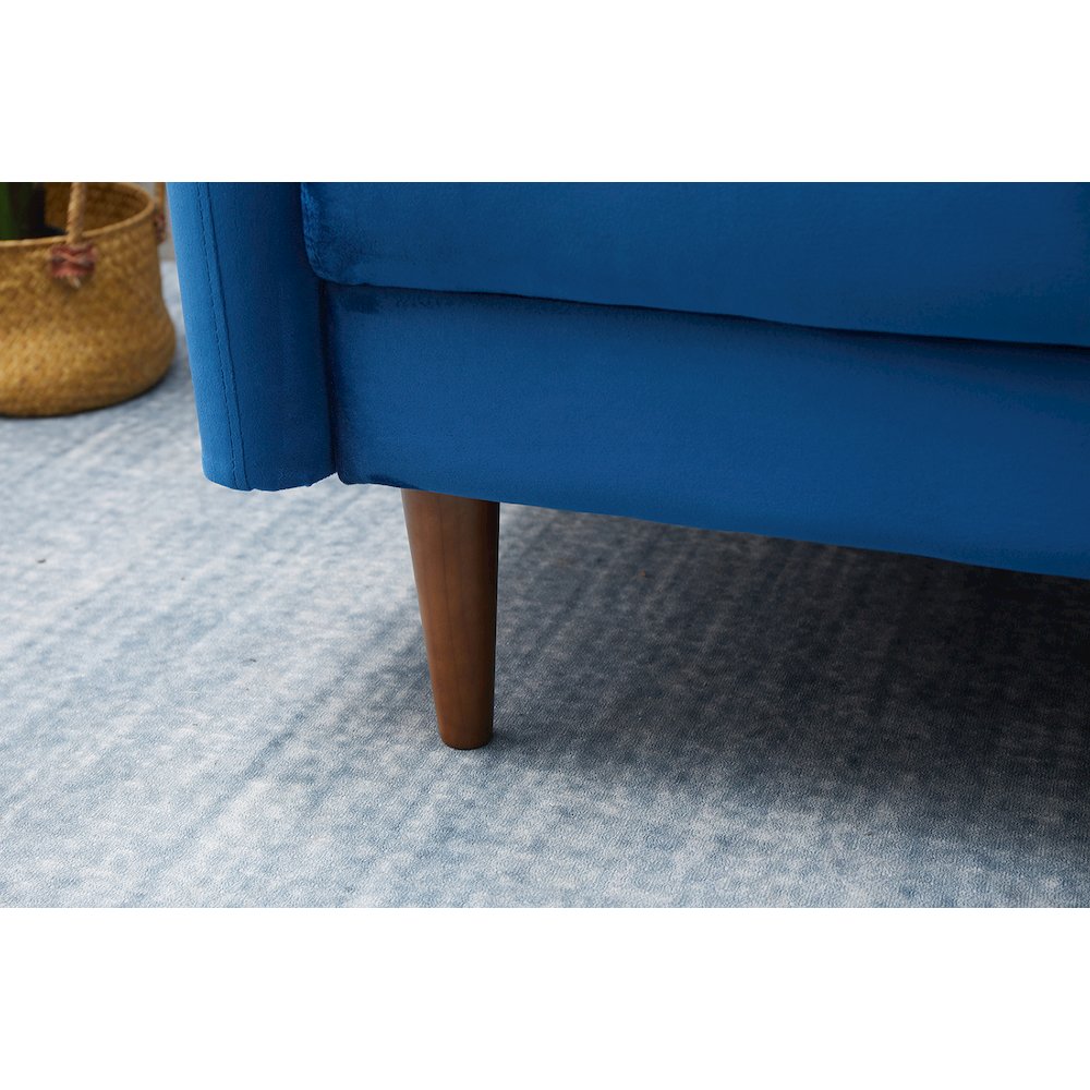 Jadier Velvet Living Room Sofa. Picture 9