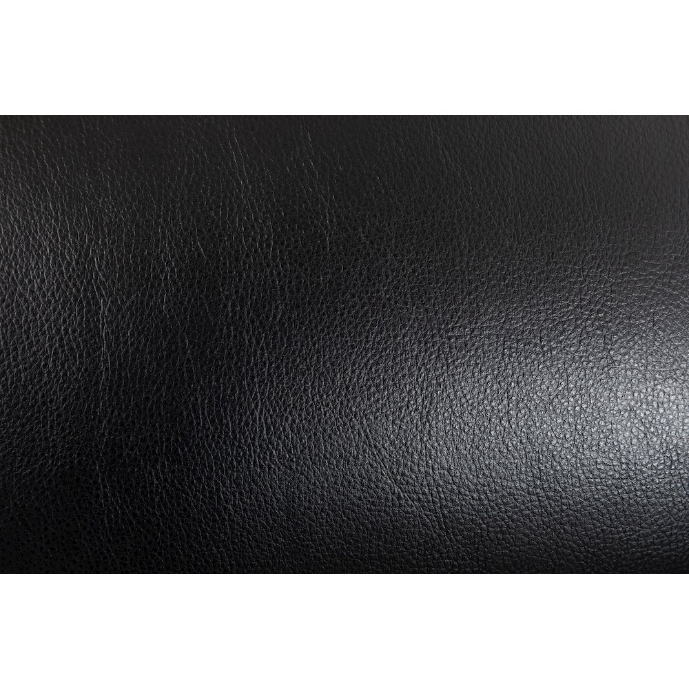 Ilyiano Two Tone Faux Leather Livingroom Reclining Loveseat In Black. Picture 7