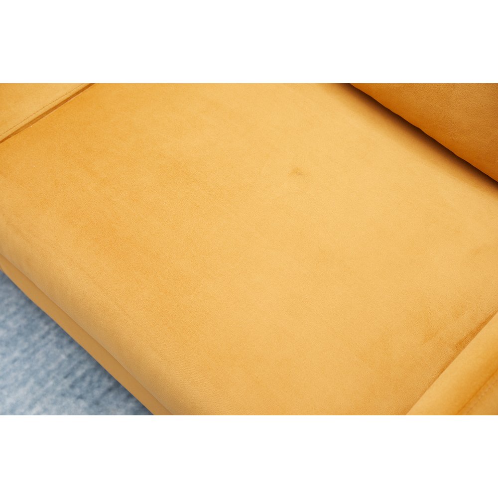 Jadier Velvet Living Room Loveseat. Picture 6