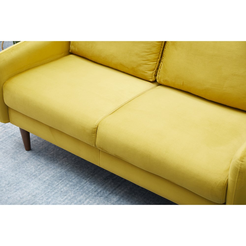 Jadier Velvet 2-piece Living Room Set. Picture 7