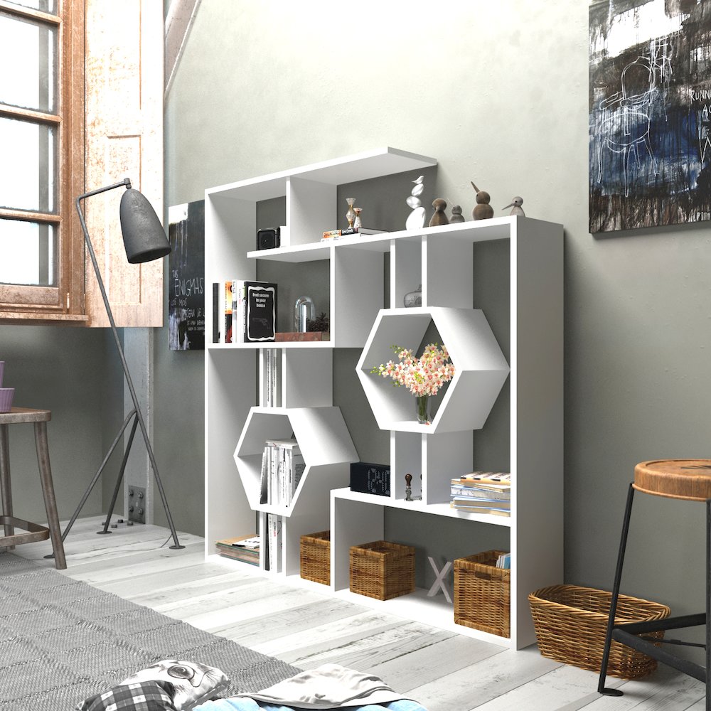 Tamara Bookcase White. Picture 3