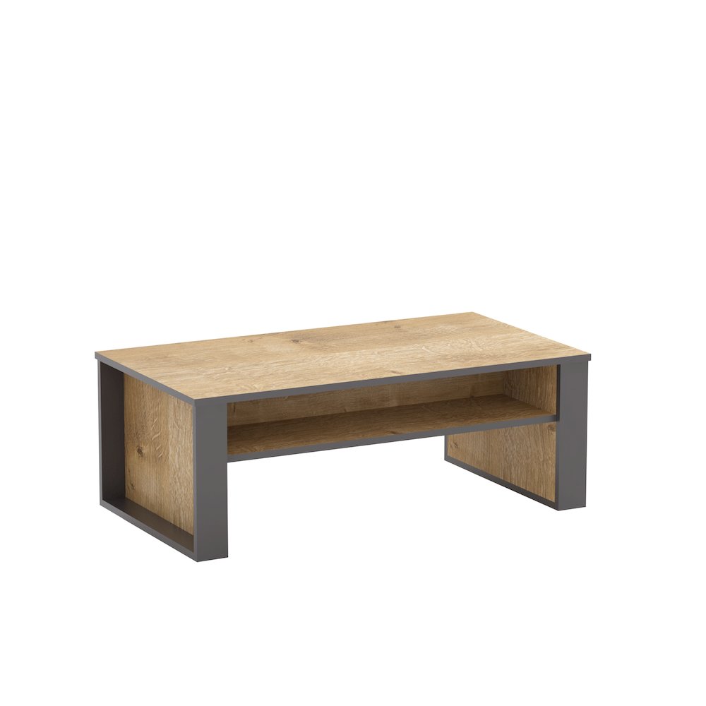 Manhattan Coffee Table Sapphire Oak. Picture 1