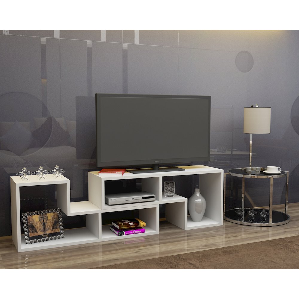 Cubicco Tv Stand White. Picture 4