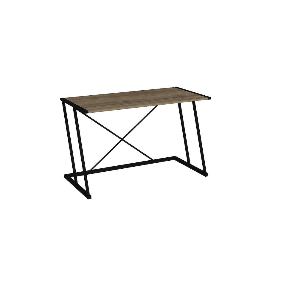 Anemon Computer Desk - Black&Walnut. Picture 2