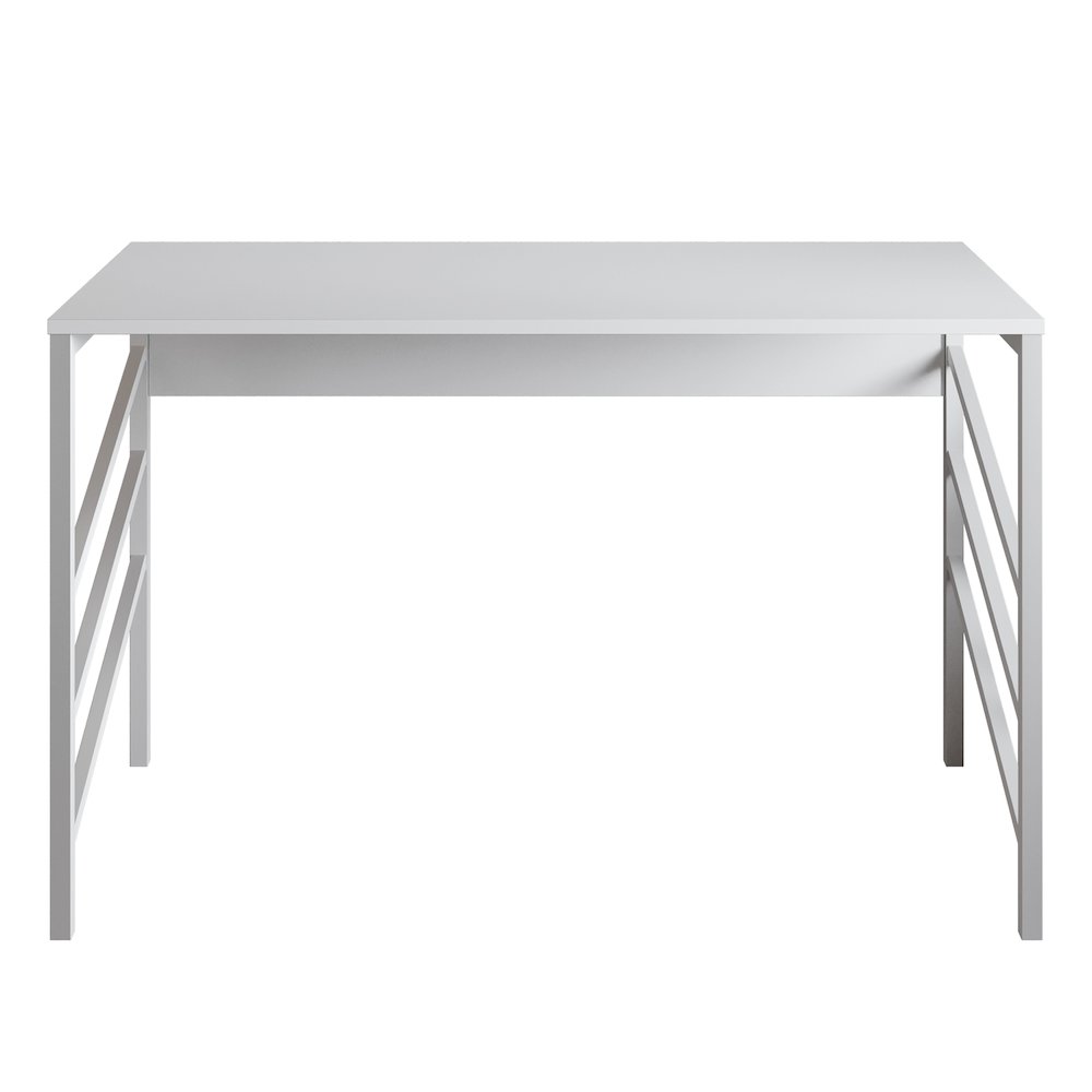 Tuna Computer Desk-White. Picture 1