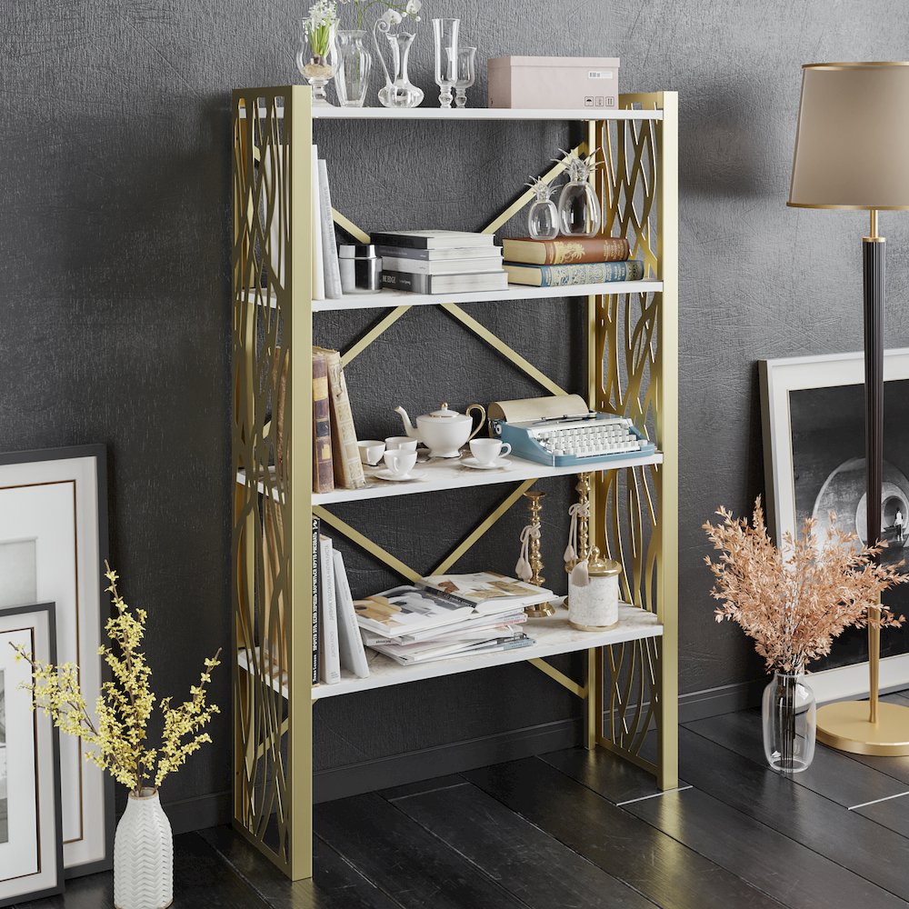 Merkel Bookshelf-Ephesus Gold. Picture 2