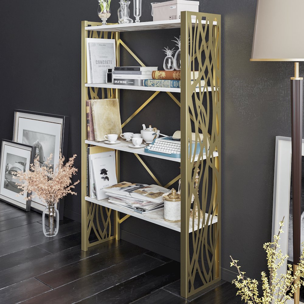 Merkel Bookshelf-Ephesus Gold. Picture 3