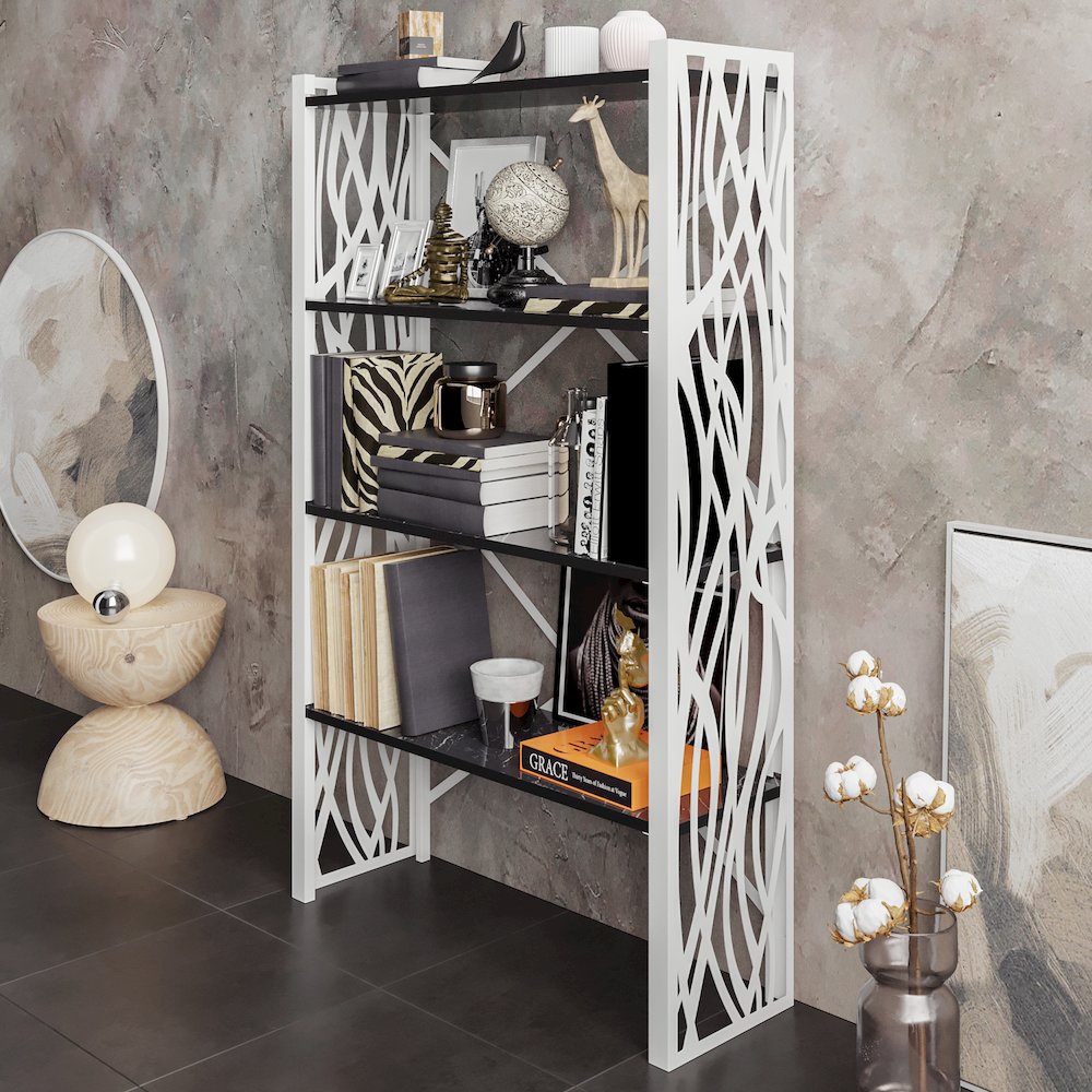 Merkel Bookshelf-White Bendire. Picture 2