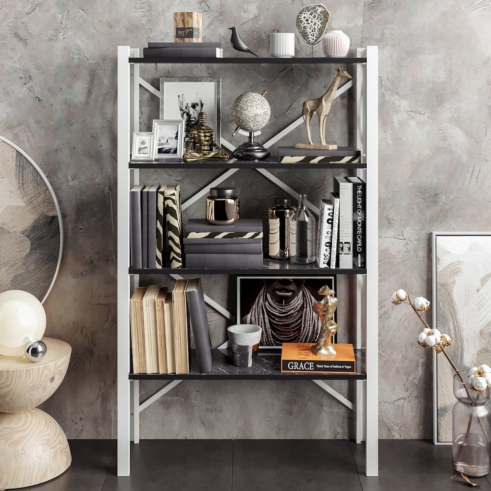 Merkel Bookshelf-White Bendire. Picture 4