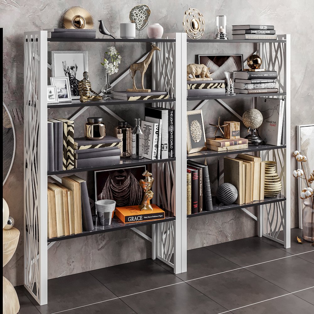 Merkel Bookshelf-White Bendire. Picture 5