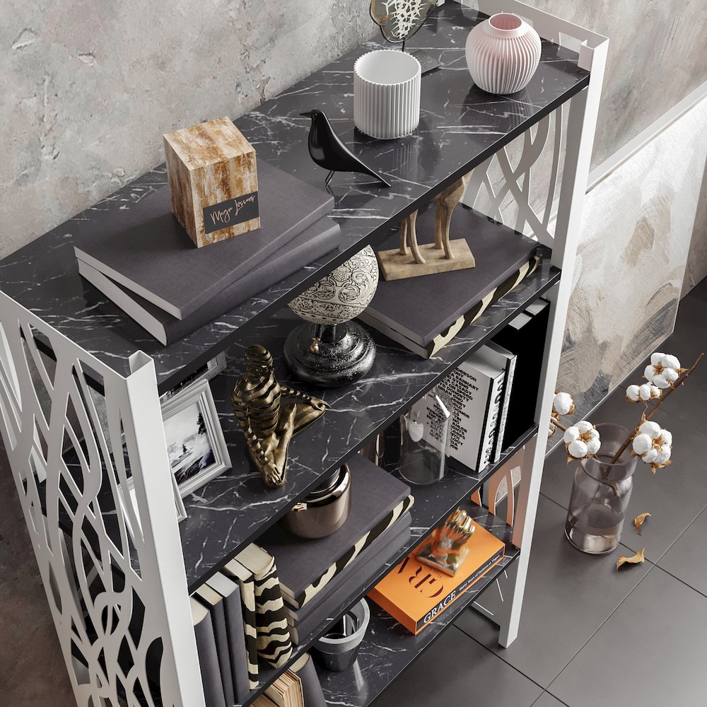 Merkel Bookshelf-White Bendire. Picture 6