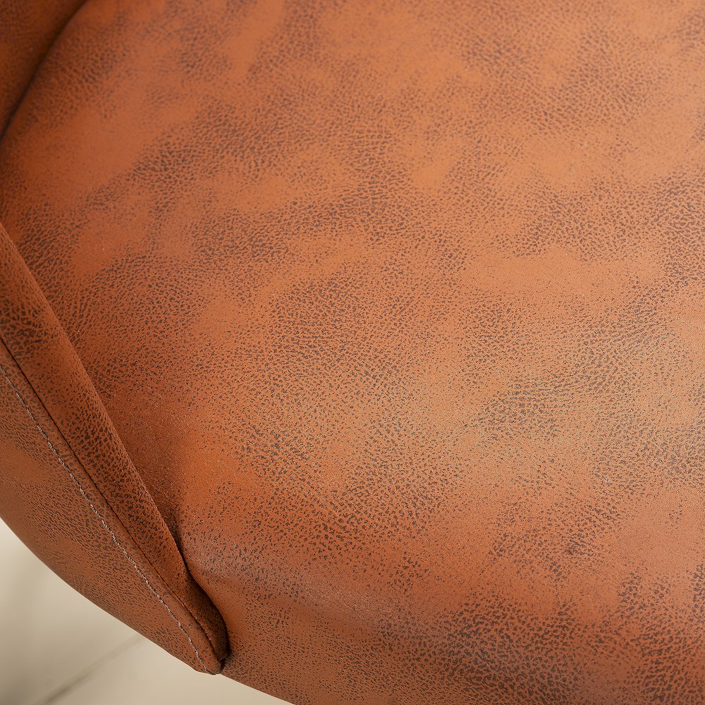 Bolen Chair-Brick Red. Picture 6