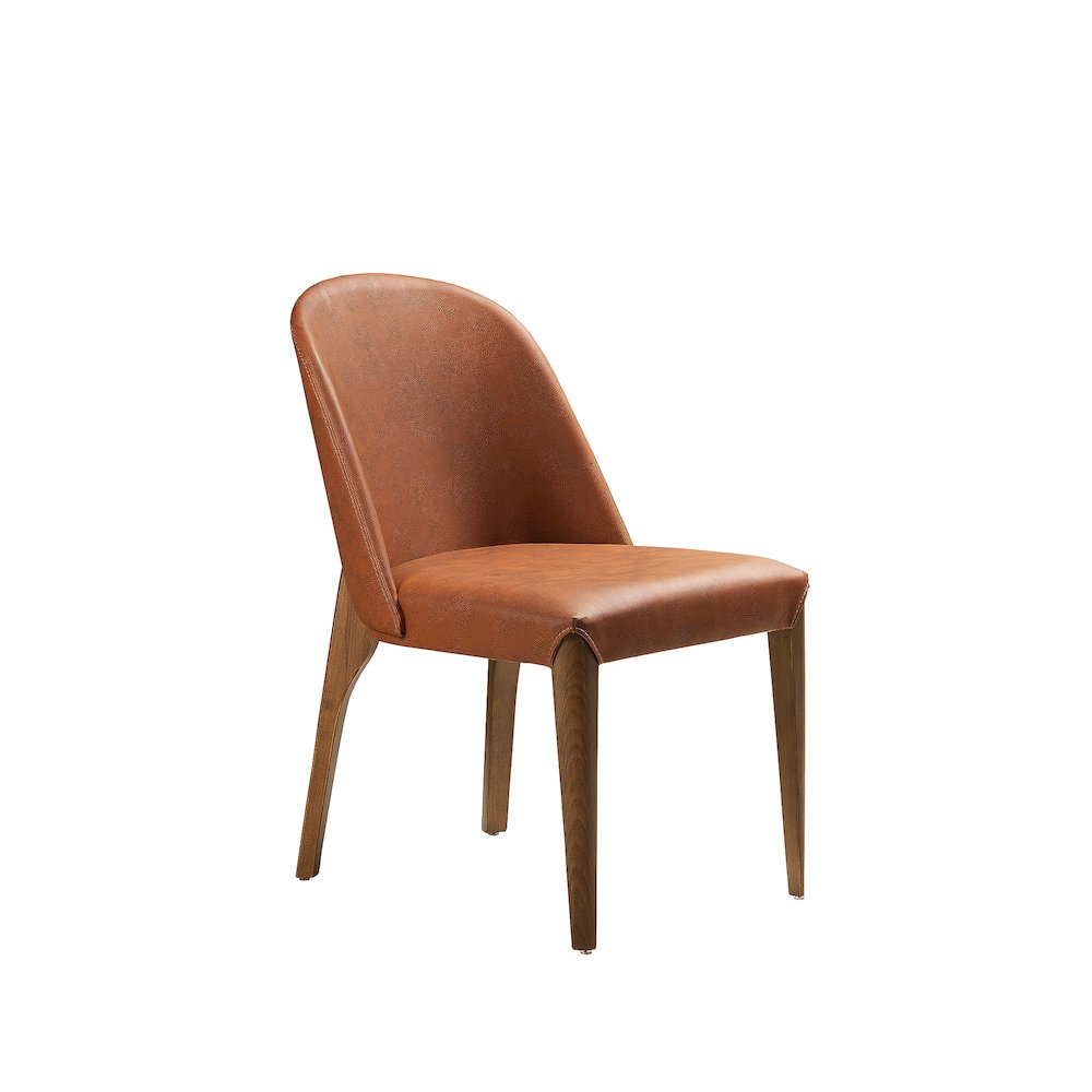 Bolen Chair-Brick Red. Picture 1