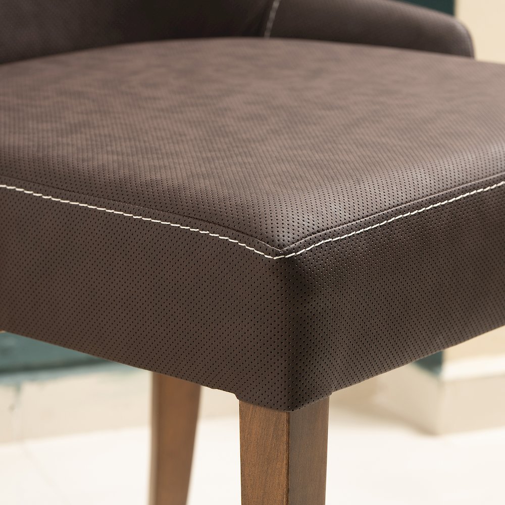 Golden Chair-Brown & Walnut. Picture 5
