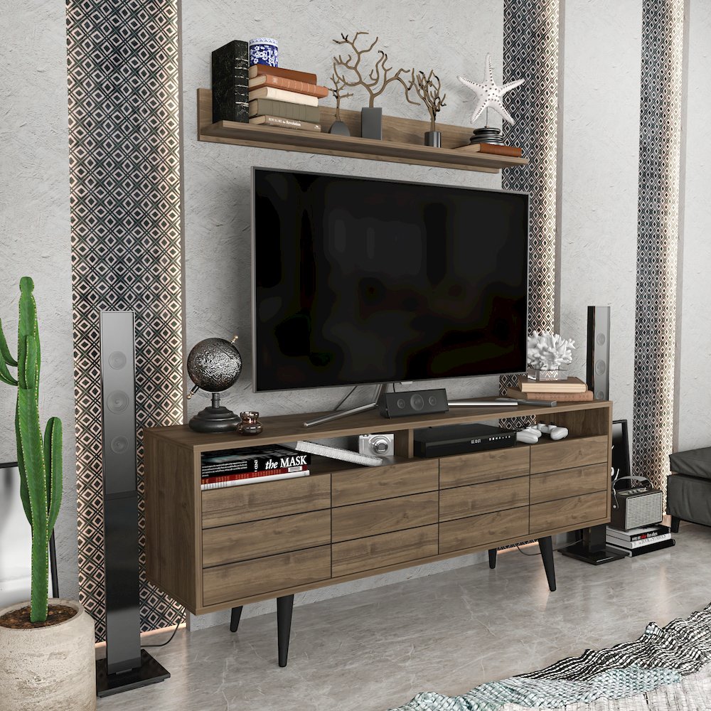 Ola Tv Stand - Walnut. Picture 4