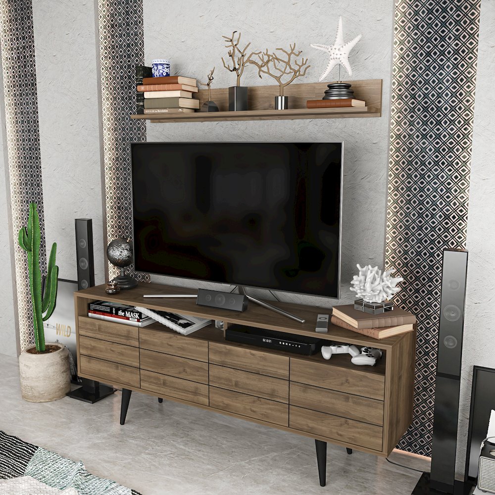 Ola Tv Stand - Walnut. Picture 5