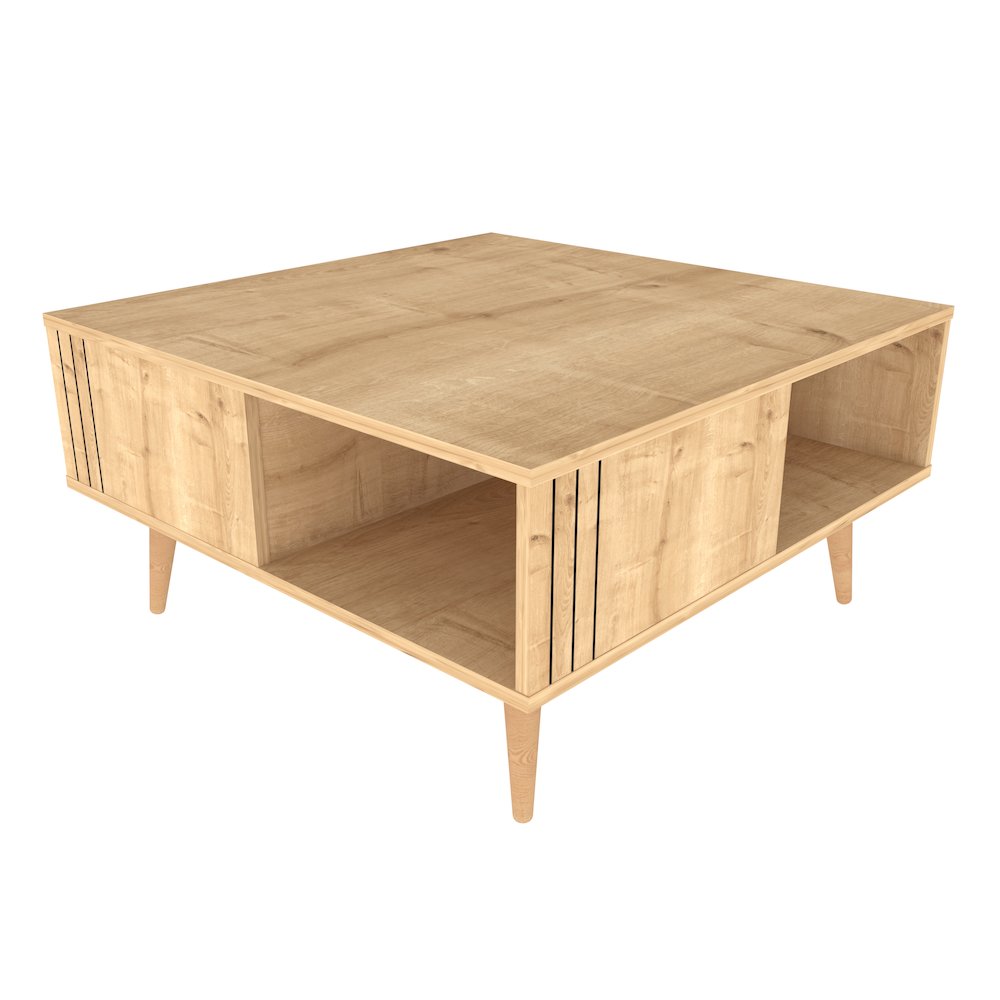 Ronas Coffee Table - Sapphire Oak. Picture 1