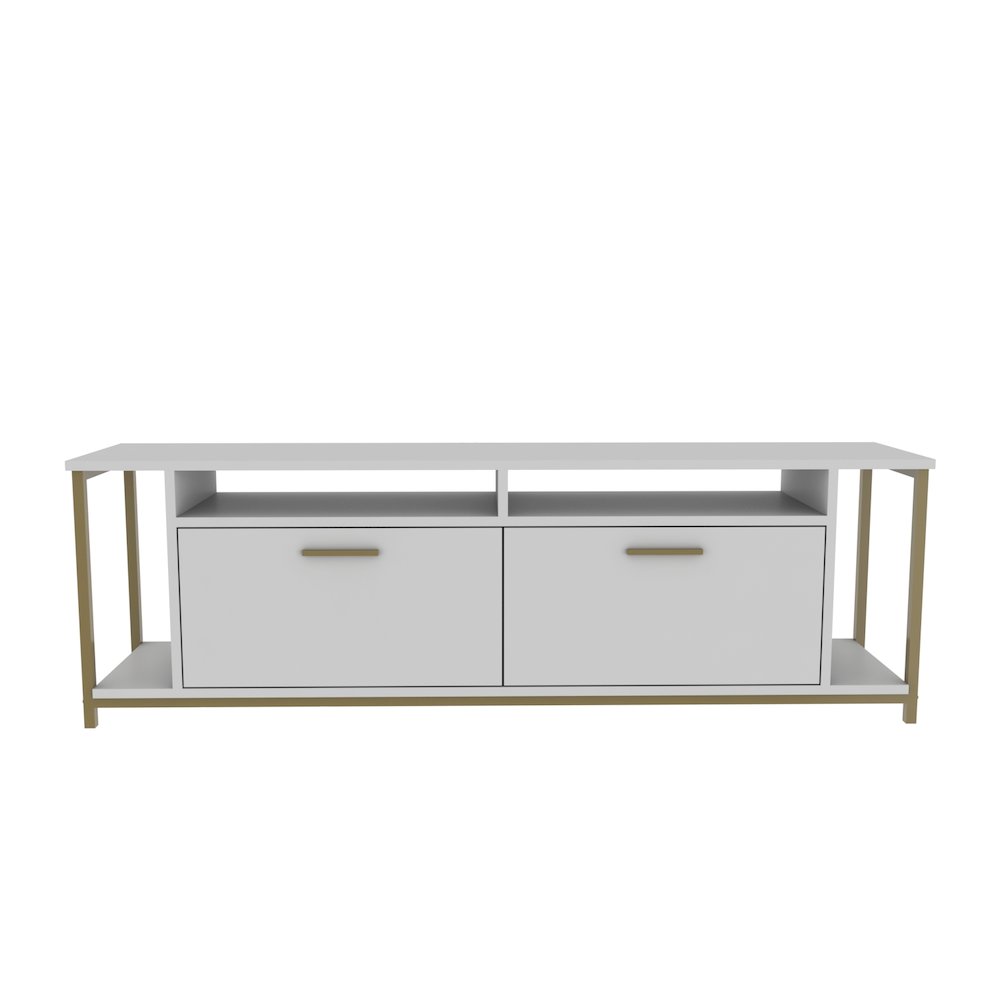 Omar Tv Stand - White Gold. Picture 2