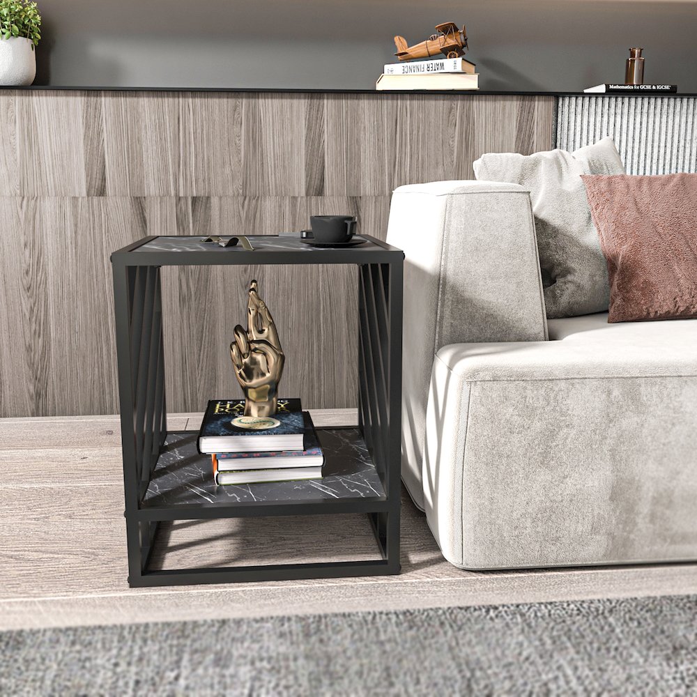 Norm Side Table - Bendire Black. Picture 3