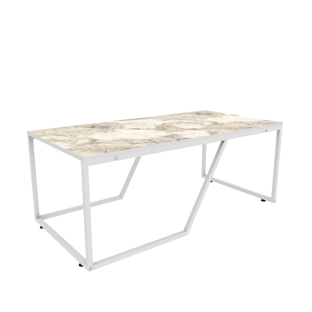 Wendy Coffee Table - Ephesus White. Picture 2
