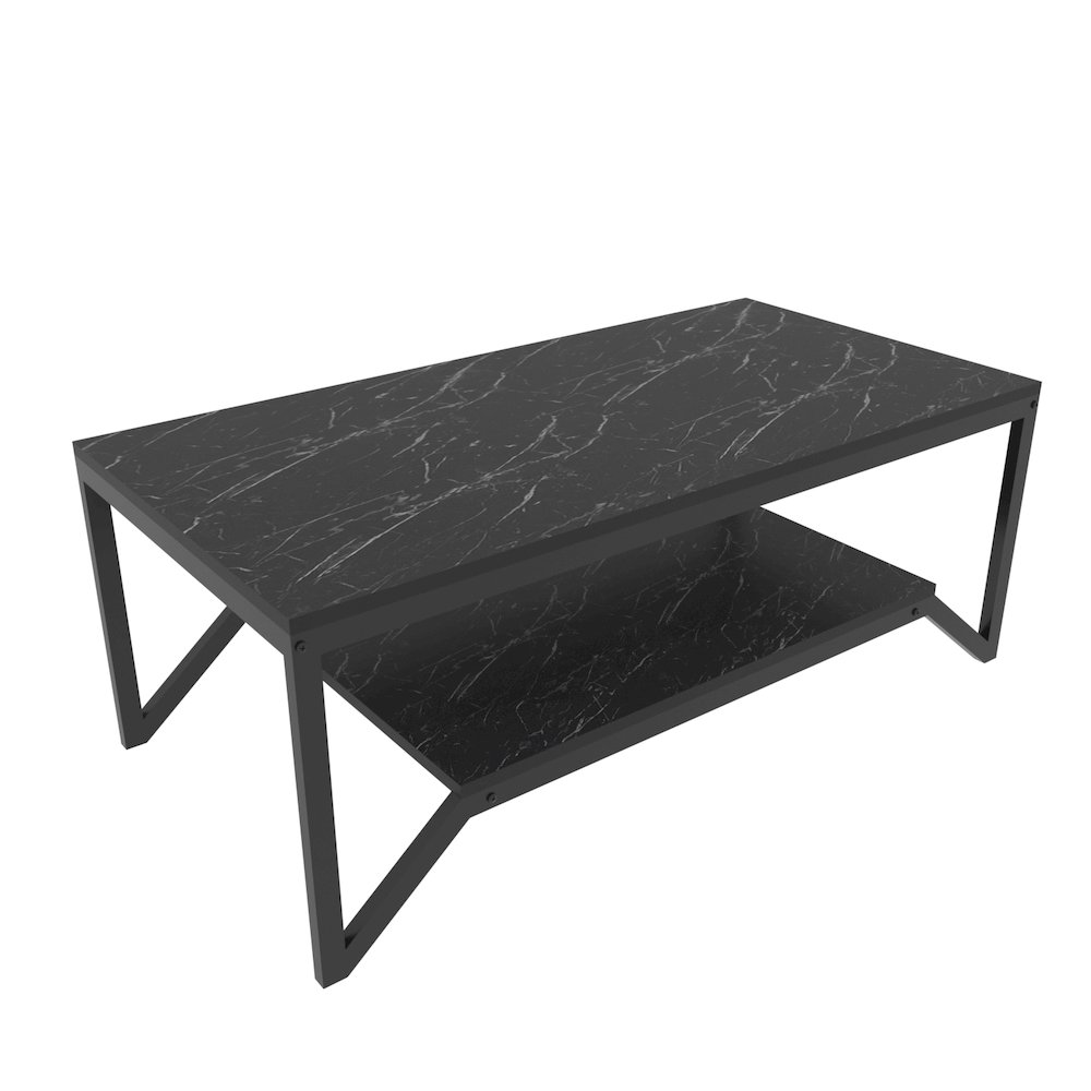 Flora Coffee Table - Bendire Black. Picture 1