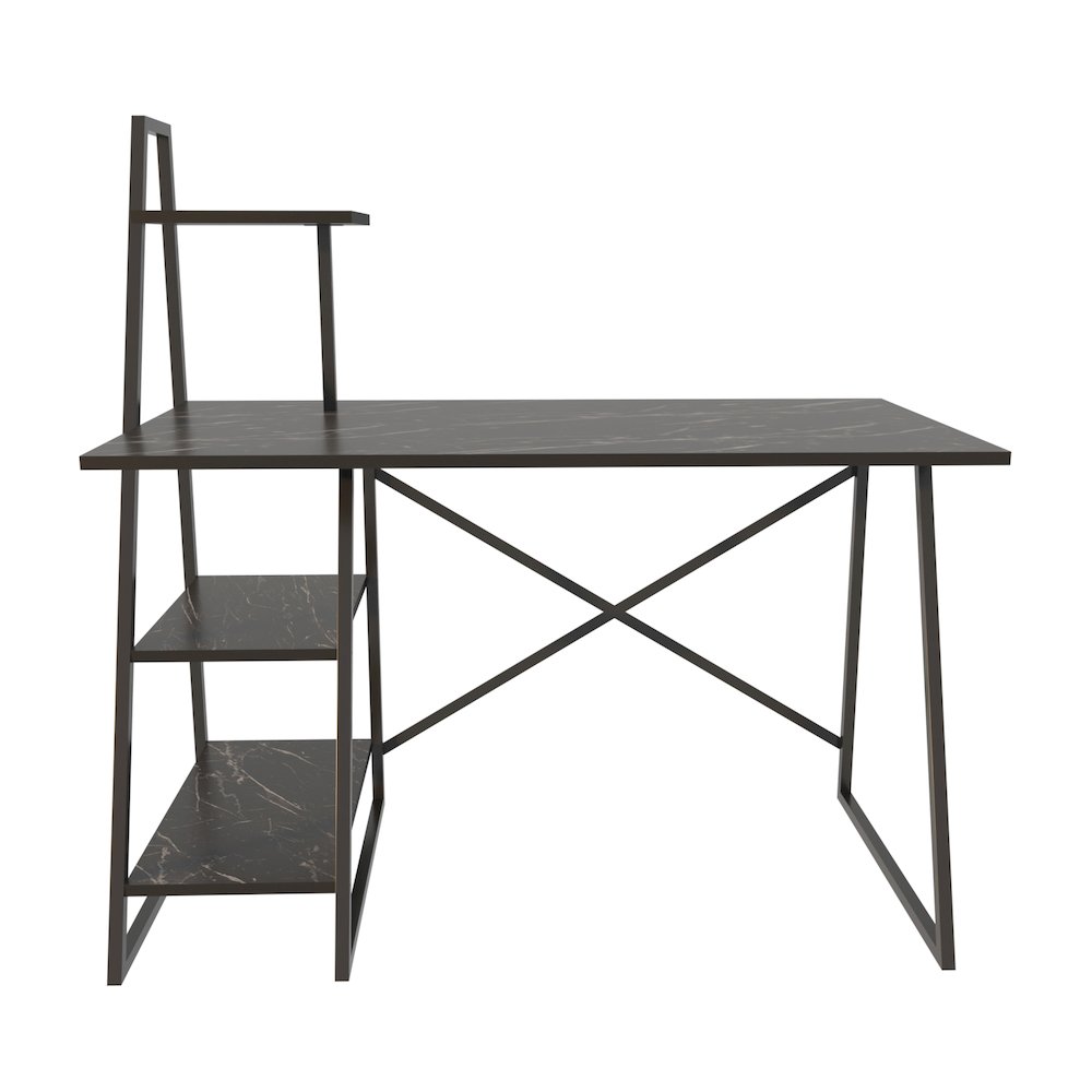 Admira Computer Desk - Bendire Black. Picture 2