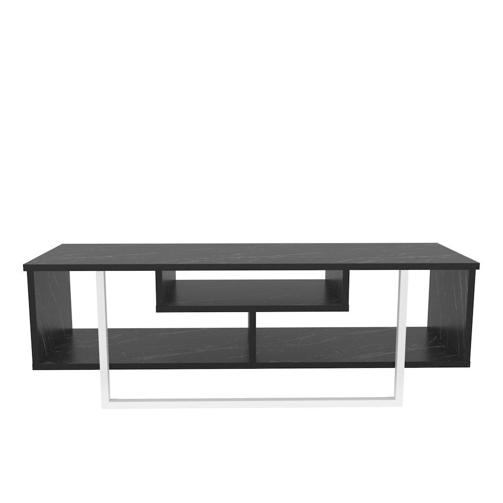 Asal 47" Tv Stand - Bendire White. Picture 2