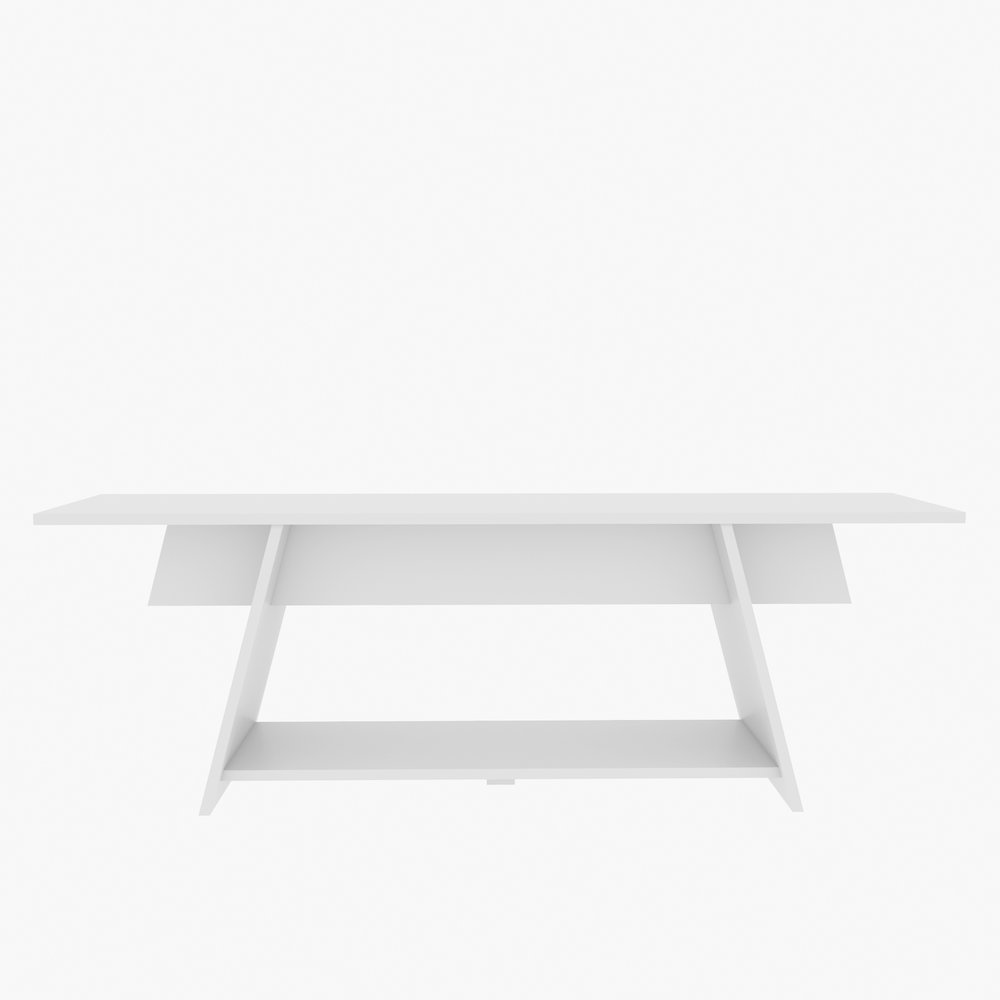 Lanca 59" Tv Stand White. Picture 2